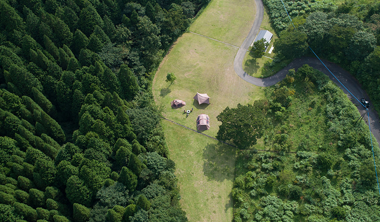 スノーピーク奥日田 Webサイト